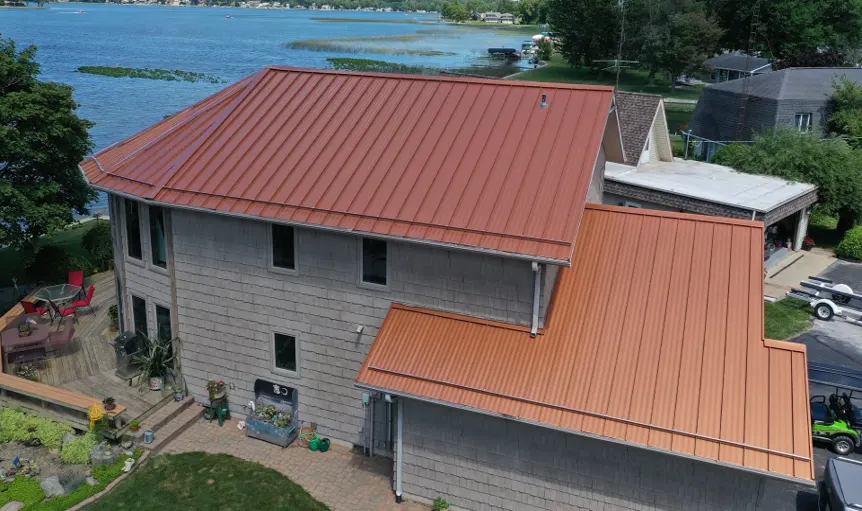 Commercial roof inspection documented in Village of West Clay