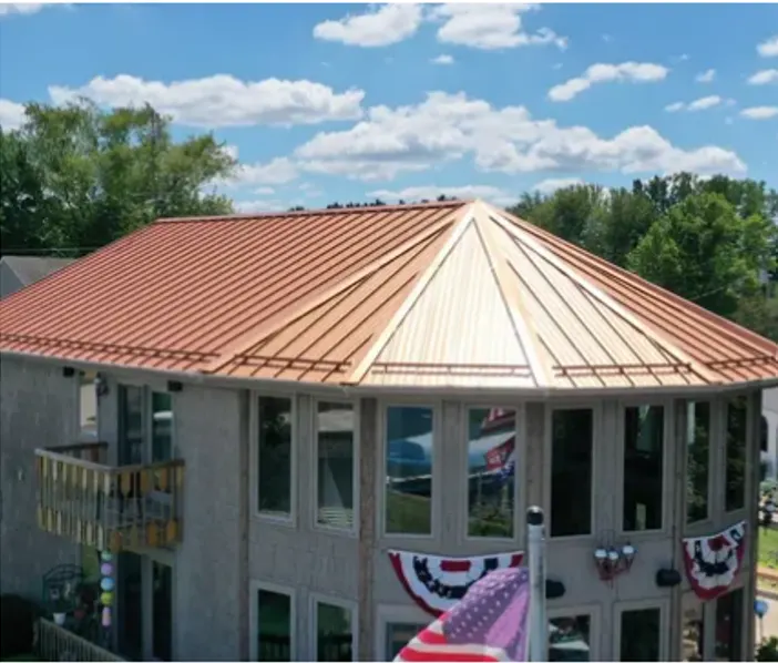 Commercial roof inspection documented in Village of West Clay